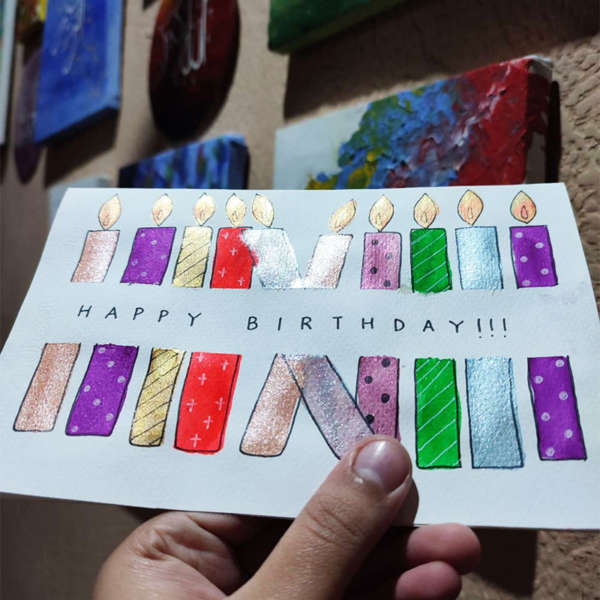 Birthday Candles Card