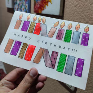 Birthday Candles Card