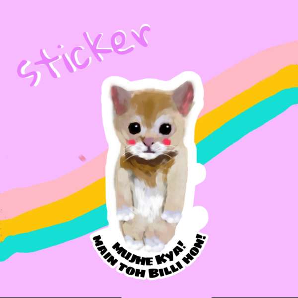 Billi Sticker (Phone/Laptop)