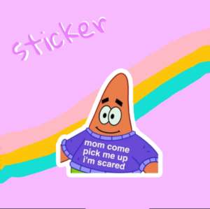 Patrick Sticker (Phone/Laptop)