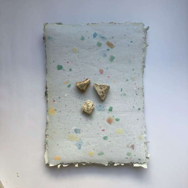 A4 Chunky Multi-colored Handmade Paper