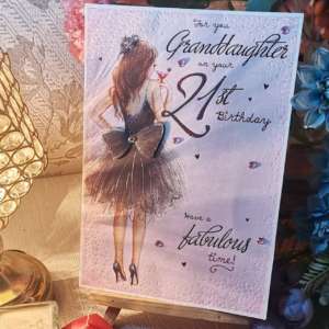 21st Birthday Card