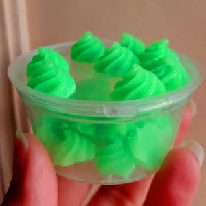 Neon Green – Wax Stamp Beads