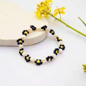 Freshwater Pearl And Bead Bracelet
