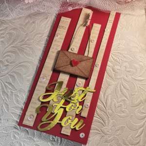 Just For You Handmade Card