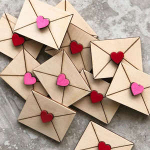 Wooden Envelope