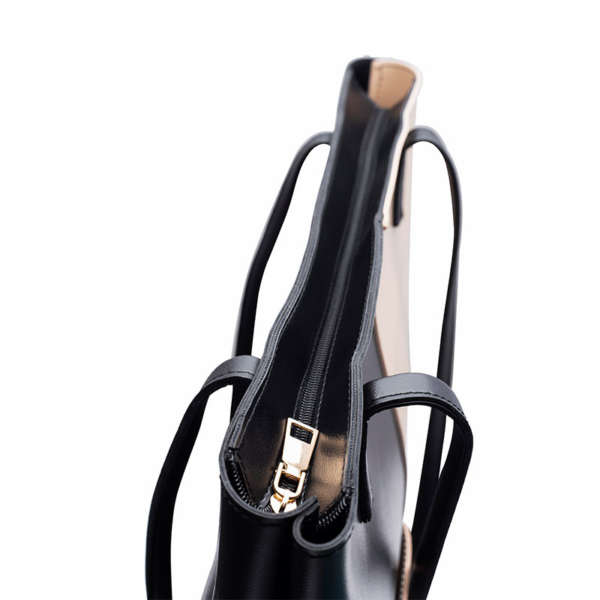 Black + Skin Double Handle Tote Bag