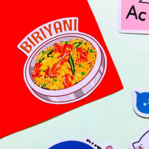Biriyani Sticker
