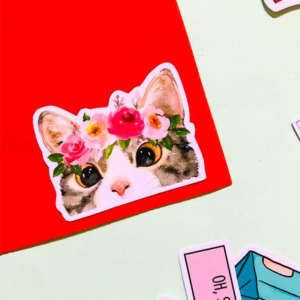 Cute Cat Sticker