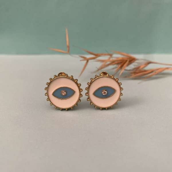 Ovolo Evil Eye Ear-Studs
