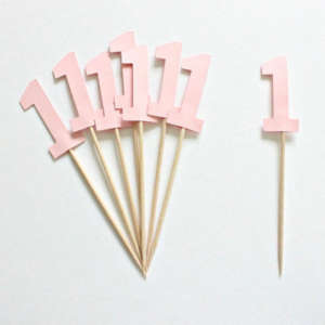 First Birthday Cake Topper
