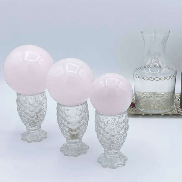Pink Calcite Spheres