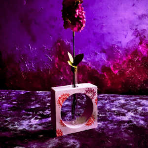 Ever Pink - Handpainted Concrete Propagation Vase