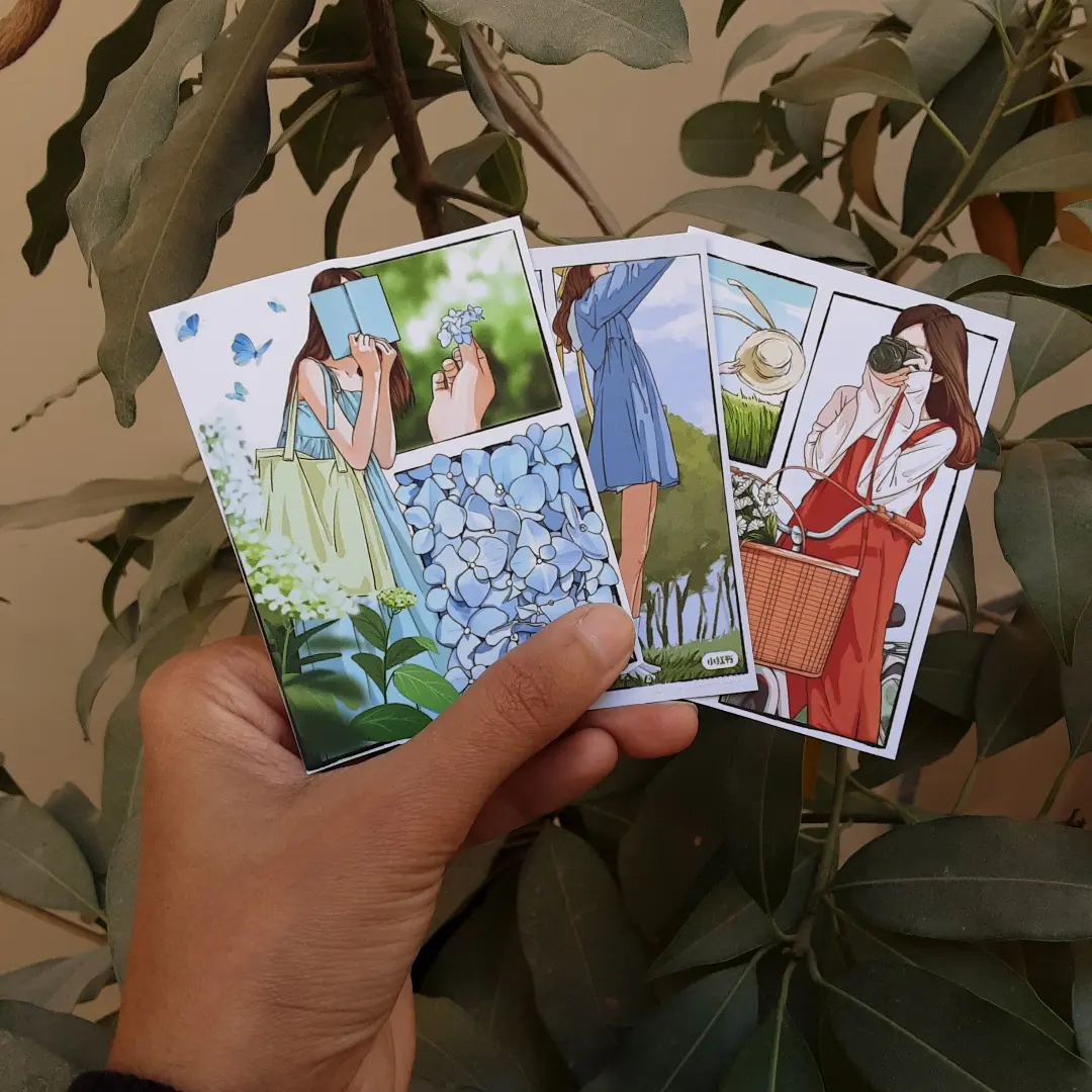 Aesthetic Girls Stickers