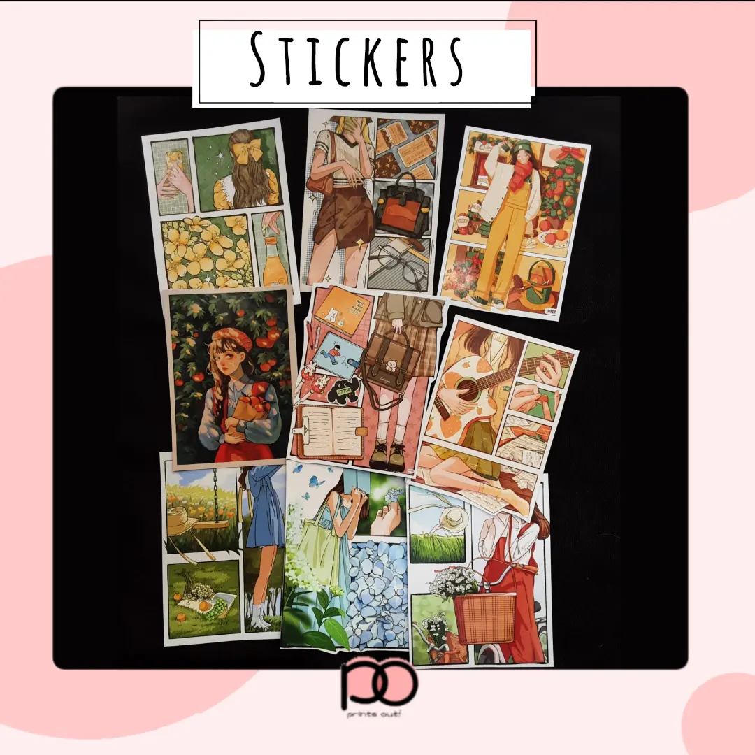 Aesthetic Girls Stickers