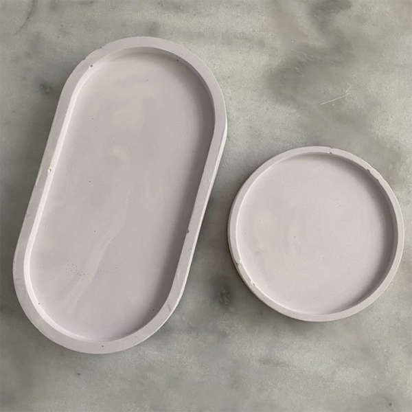 Trinket Tray And Round Coaster-Set