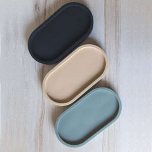 Trinket Tray And Round Coaster-Set