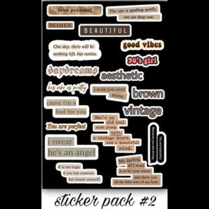 Vintage Stickers