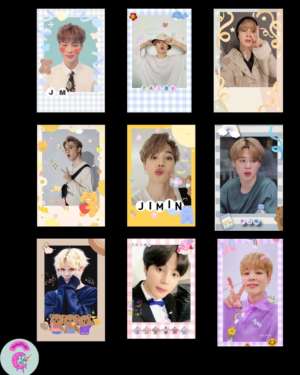 Jimin Polaroids SET