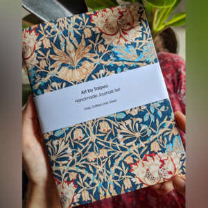Handmade Journals Set of 3 (Dotted, Lined & Grid)
