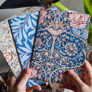 Handmade Journals Set of 3 (Dotted, Lined & Grid)