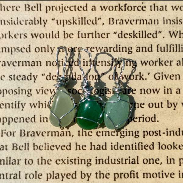 Mini Green Aventurine Gemstone Pendant
