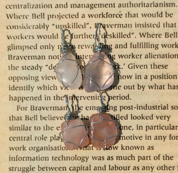 Mini Rose Quartz Gemstone Pendant