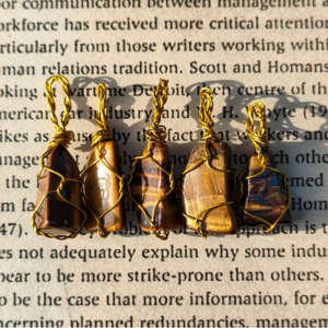 Mini Tiger's Eye Gemstone Pendant