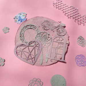 Set of Handmade Cutouts