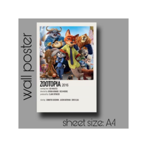 ZOOTOPIA Wall Poster