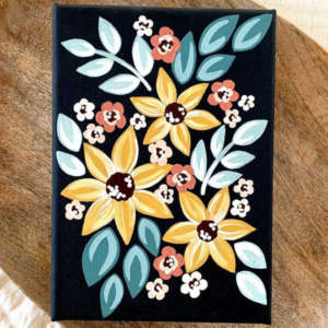 Amazing Flowers Canvas Painting