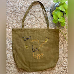 Olive Tote Bag