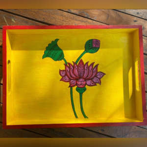 Handpainted Folk Art Tray