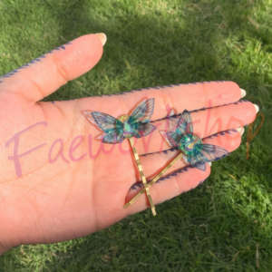 Pixie Hair Pins (Blue)