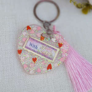 Handmade Resin Keychain