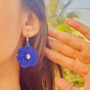 Flower Crochet Earrings
