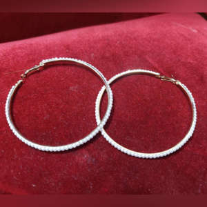 White Balian - Custom Made - White Earrings