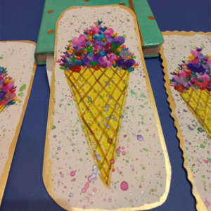 Whimsical Ice-cream Illustration