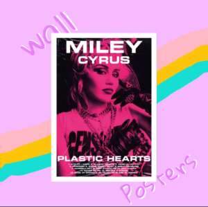 Miley Cyrus Wall Poster