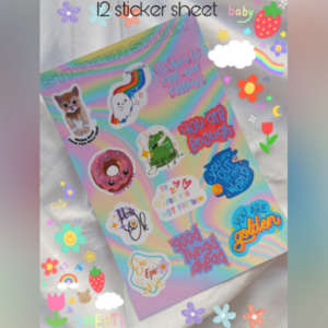 Cute Sticker Sheet