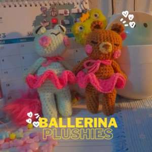 Ballerina plushie