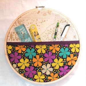 Floral Pocket Wall Hanging