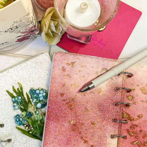 resin notebook