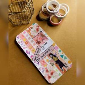 Colorful theme phone case.