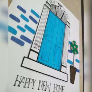 Handmade greeting card