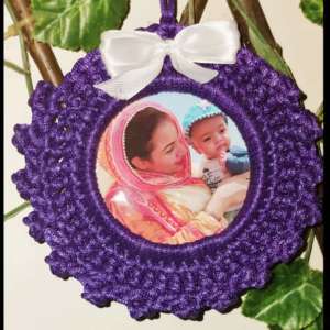Crochet Mini Photo Frame