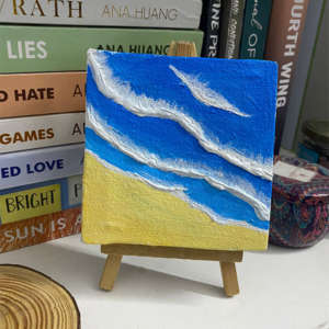 Textured Sea Painting