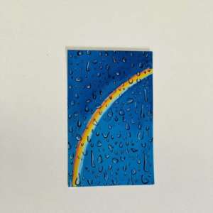 Rainbow and Raindrop Sticker
