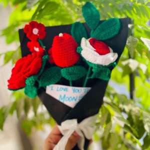 Crochet Flower Bouquet