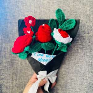 Crochet Flower Bouquet